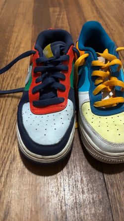 Nike,Air Force 1,multiple colored, size 5.5