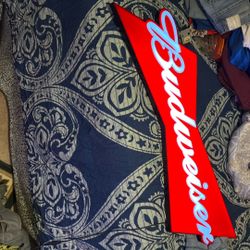 Neon Budweiser Sign