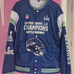 Seahawks 2x Champion Jacket (XL)