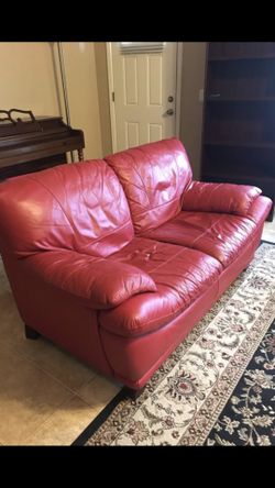 Red couch for sale