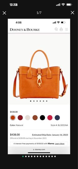 Dooney & Bourke leather bag