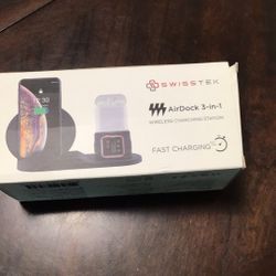 Swisstek Aird Dock 3-in1 Wireless Charching Station 