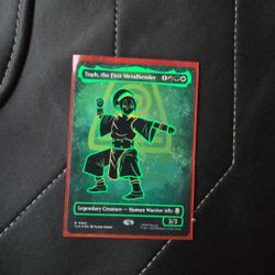 Toph The First Metalbender (Neon Art)