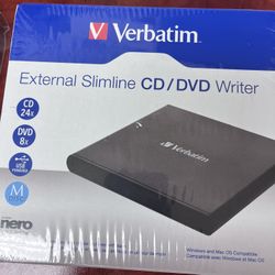 Verbatim External CD/DVD Writer