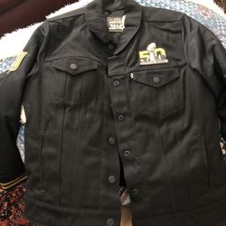 Levi Strauss NFL 50 Super Bowl Jacket XXL