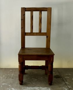 Rustic Wood Chair