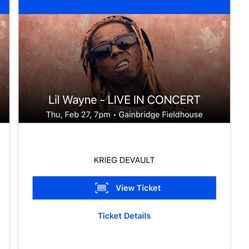 Lil Wayne Tickets 2/27/25