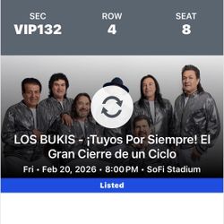 20 Feb  Los Bukis 