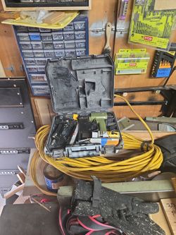 Compressed Air Nail Guns (Make An Offer) Willing To Trade For Other Tools Or Materials