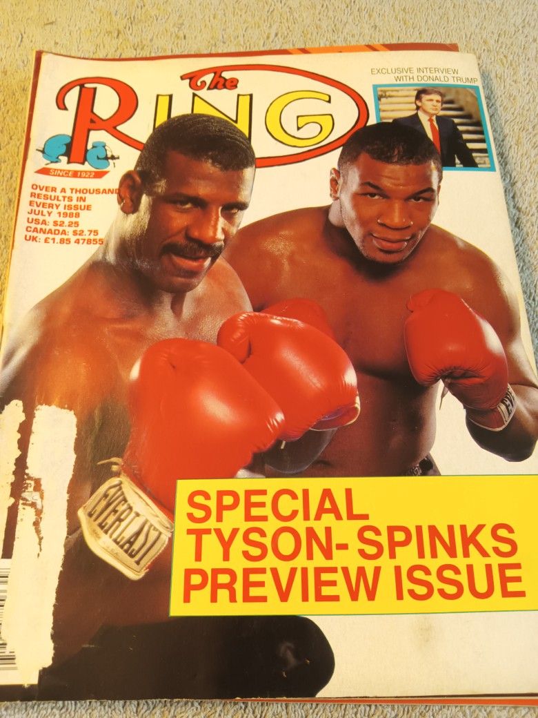 Ring Magazine Tyson Spinks