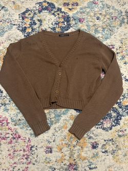 Brandy Melville Brown Cardigan 