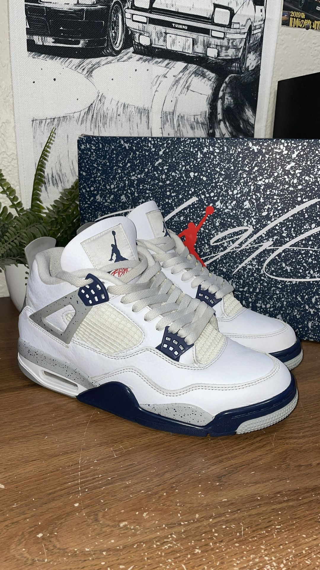 Jordan 4s midnight navy 