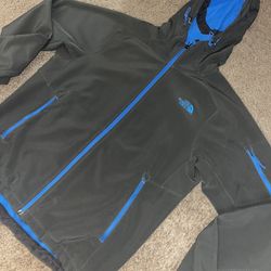 MENS NORTH FACE APEX HOODED JACKET MEDIUM 