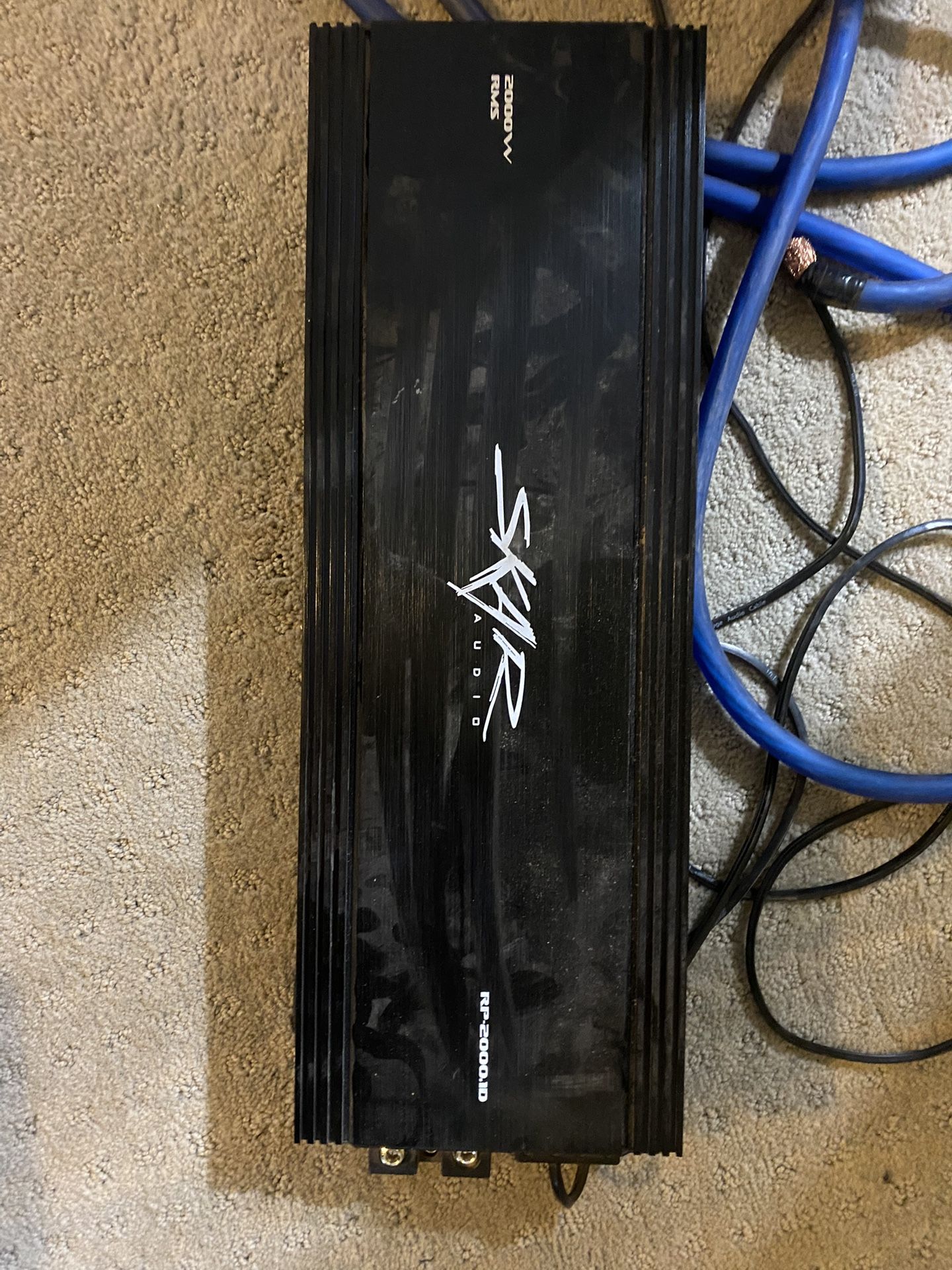 Skar Audio Svr 12s In A Pro Bass Box With 2k Amp