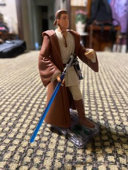 Vintage 1999 Star Wars Episode 1 OBI-WAN KENOBI Naboo 3.75” Figure