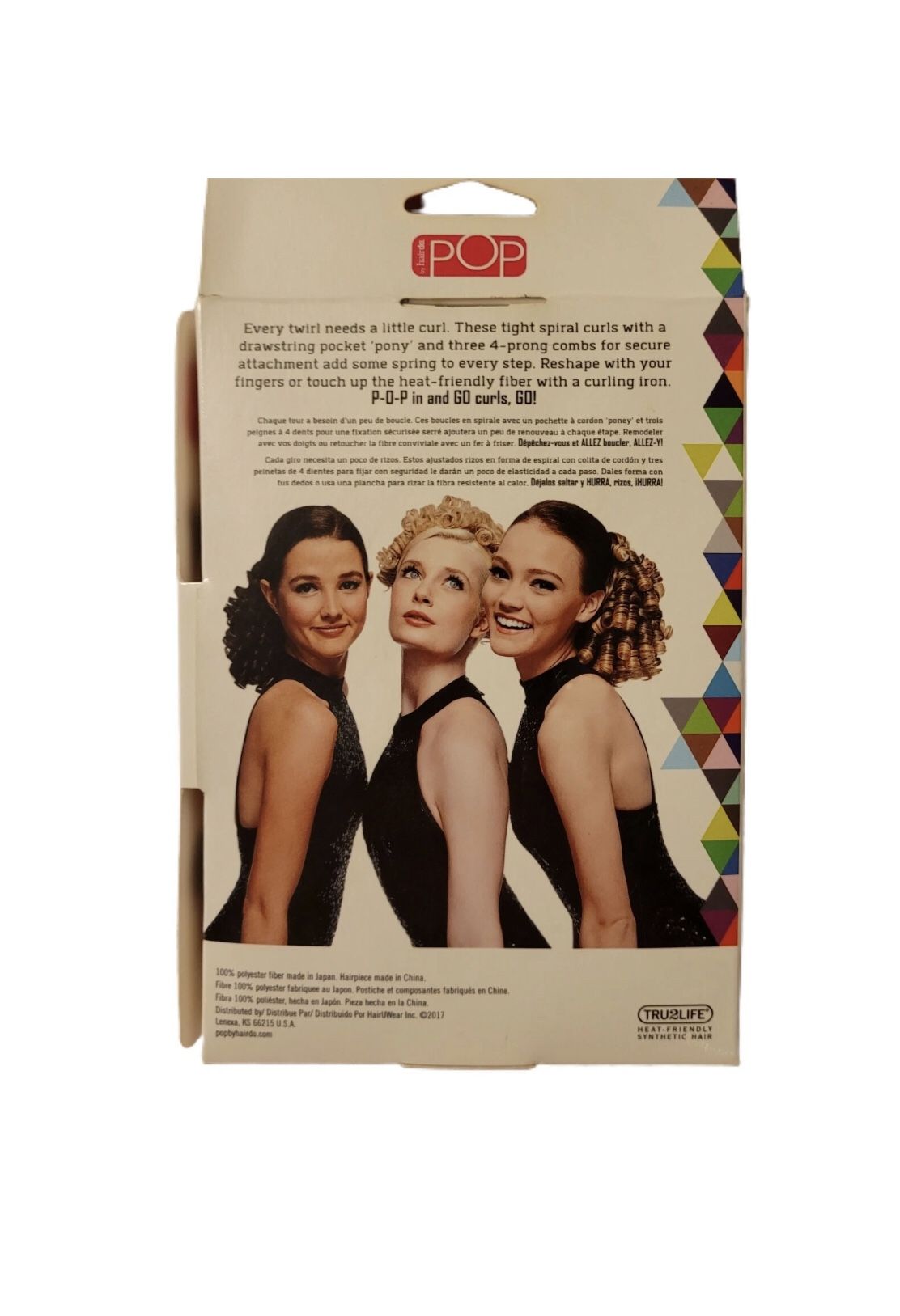 Pop By Hairdo Cheer Dance Curls Drawstring Pocket Pony Extension