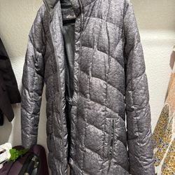 Eddie Bauer Long Quilted Winter Coat