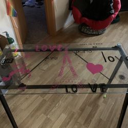  Paris Themed Desk/table