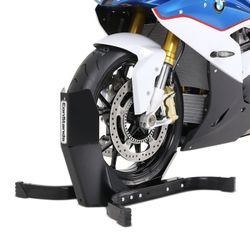 CONSTANDS MOTORCYCLE STAND PADDOCK FRONT WHEEL CHOCK STAND BMW KAWASAKI DUCATI YAMAHA APRILIA
