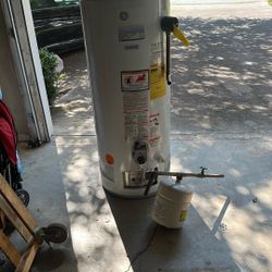 Hot Water Heater & Thermal Expansion Tank 