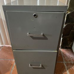 File Cabinet 2 Drawers 