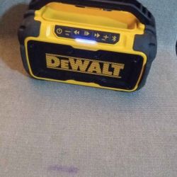 Bluetooth Dewalt Speaker 