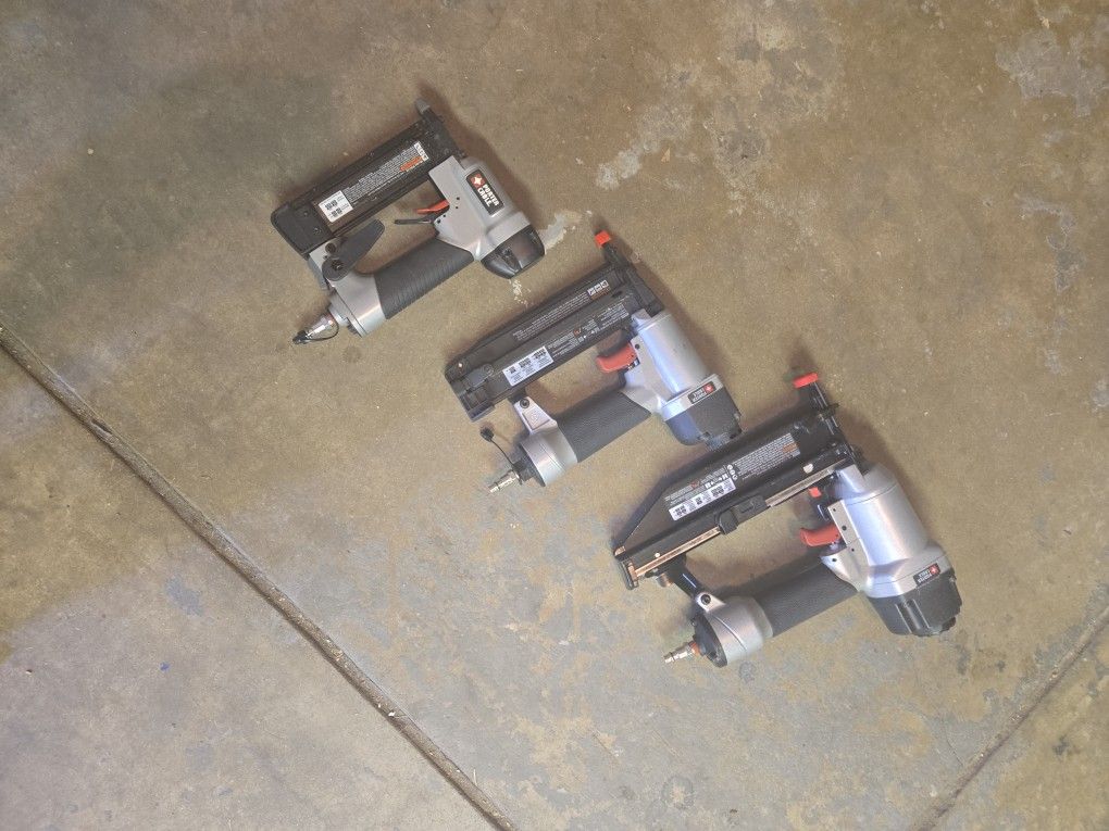 Porter Cable Nail Gun Set