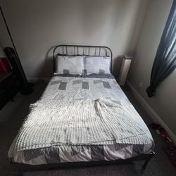 IKEA Full Size Grey Frame 