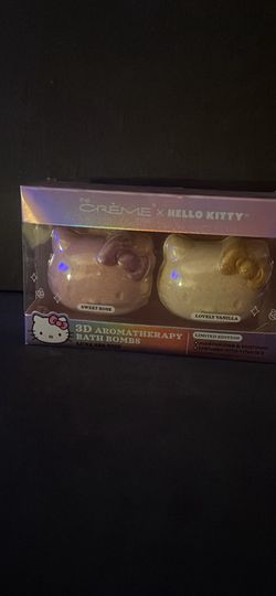 Hello Kitty bath bomb