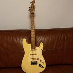 Vintage Electric Guitar Cort 712370 Made In Indonesia…$195