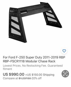 Ford F-250 Super Duty 2011-2019 Modular Chase Rack