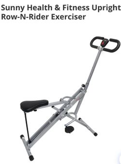 Sunny Health & Fitness Upright Row-N-Rider Exerciser