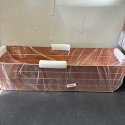 Achla Copper Plated Flower Boxes, Large, 35.25" L Brand New - Mounting Hardware Included $75 Cash or E-pay RI Daily Deals Message for appt. https://ww