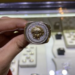 10k Gold Diamond Men’s Ring For A Good Price!!