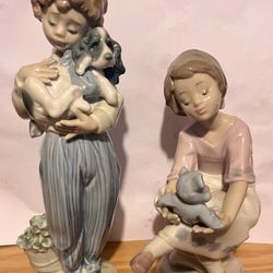 Lladro Figurines $60 For Both 