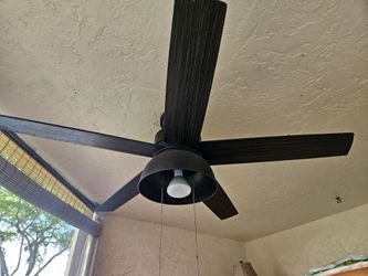 Hunter outdoor fan and light