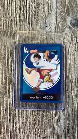 Dodgers Don Luffy promo card