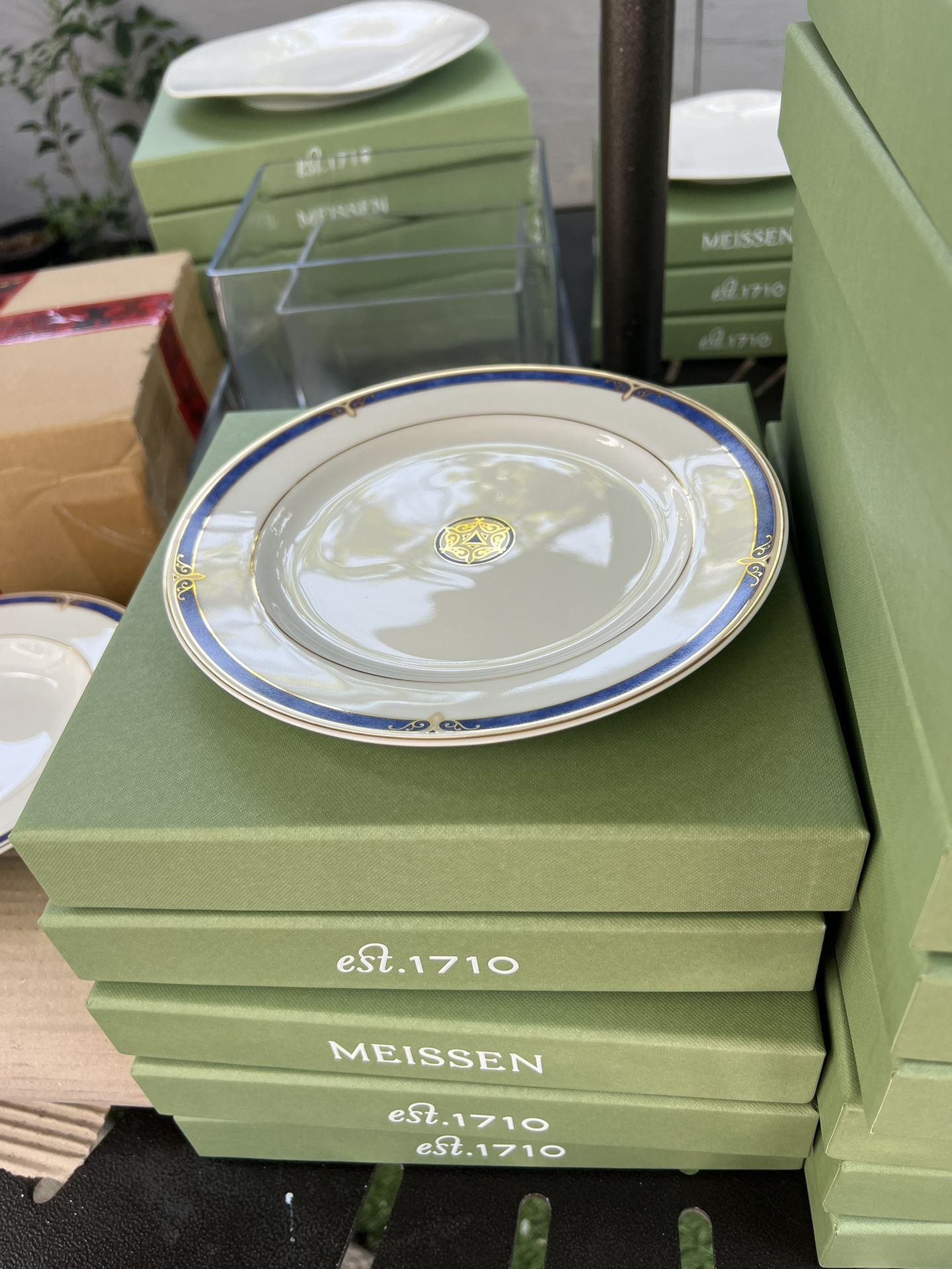 Set Of 10 MEISSEN Collection Plates