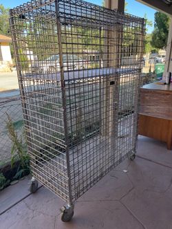 Uline Security Cart/Shelve