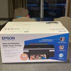 New In Box Epson Ultra Hi Definition R280 Photo Printer $175 OBO