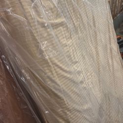 Used Full Size Mattress And Box spring With Bed Head And Frame 