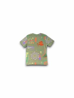 The Nike Tee Just Do It NSW Festival AOP Mens T-Shirt Men’s Small Olive Green