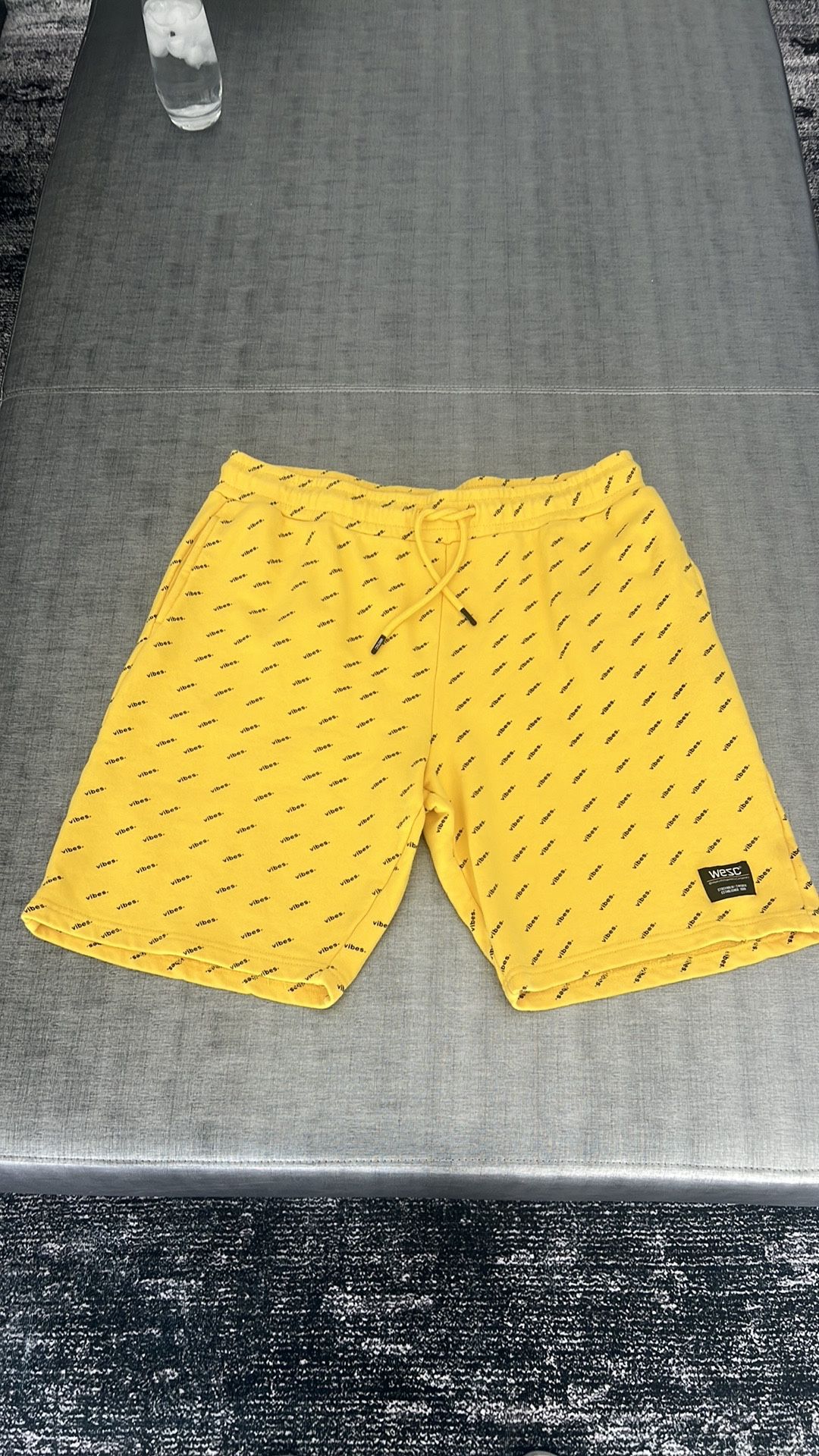 Wesc Men’s Marty Vibes Printed Fleece Shorts