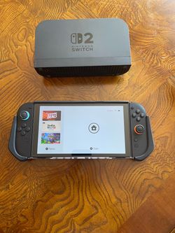 Nintendo switch 2 with case and 256 express memory card