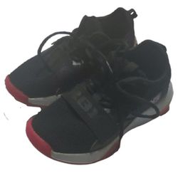 Reebok Red & Black Kids Sneakers Used-12