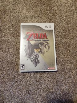 Nintendo Wii Zelda Twilight Princess 