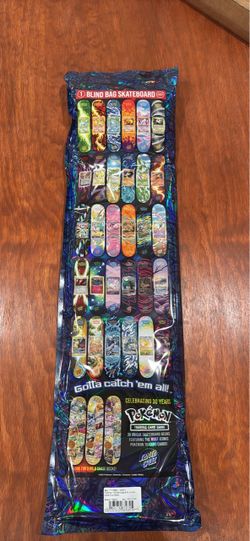 Pokémon x Santa Cruz Blind Bag Skateboard Deck