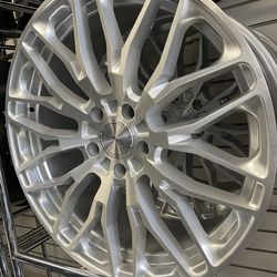 20" Luxury Silver  Wheels - 5x120 F  : luxury silver car wheels, 20 inch 5x120, silver
