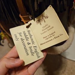 Omersa Vintage Leather Horse