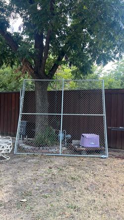 Chain link gate / 10x10’8